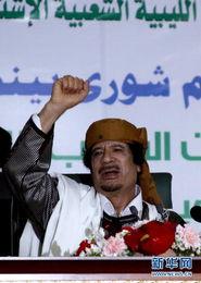 卡扎菲照片,中东风云变幻中的传奇领袖